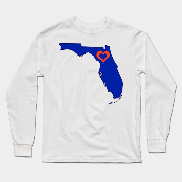 Florida Love Long Sleeve T-Shirt by somekindofguru